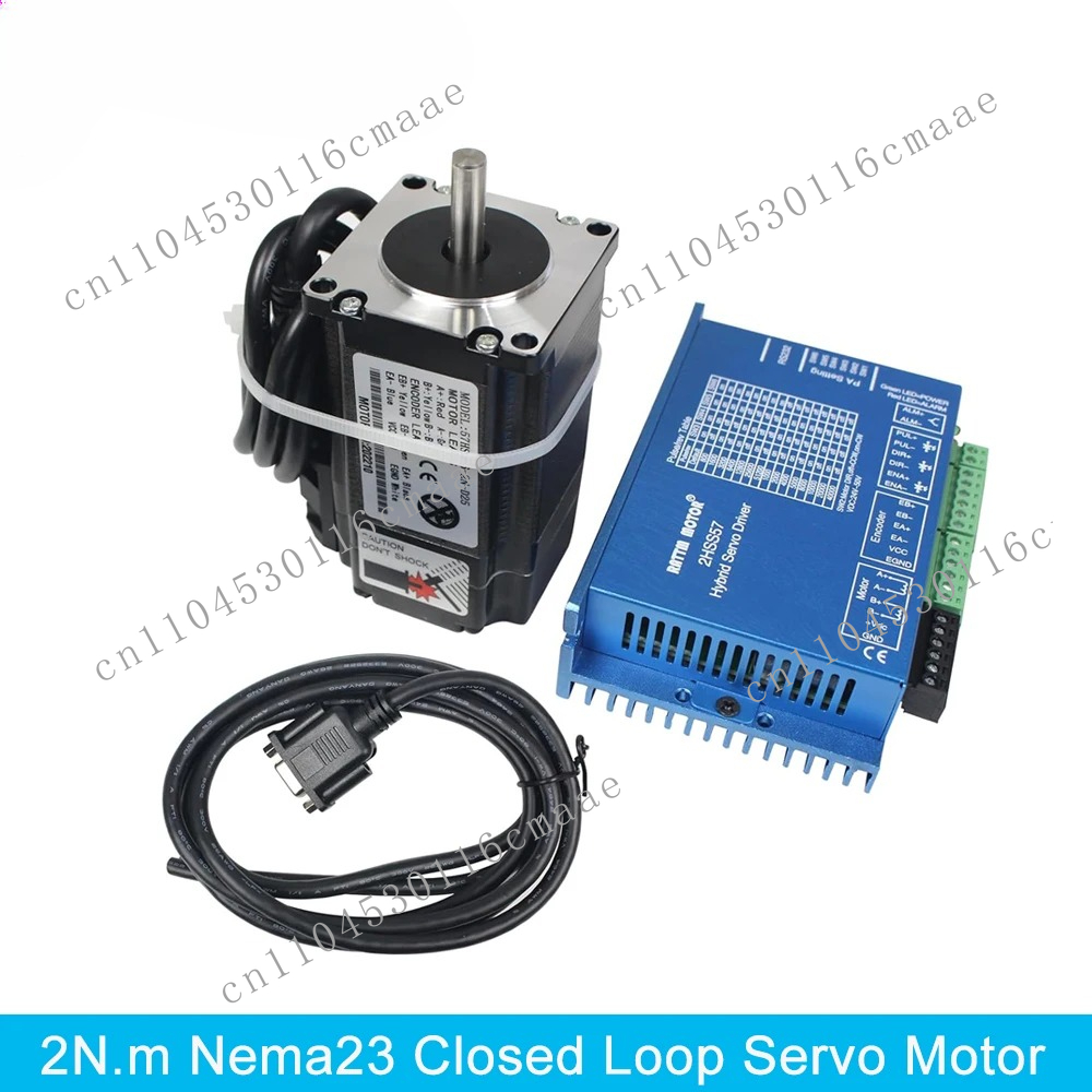 2 Nm Nema23 Servo-Schrittmotor – Nema 23 Closed Loop Stepper Motor Driver Kit Bewertung und Preis